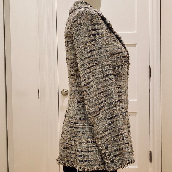 Chanel Metallic Tweed Jacket - Picture 5 of 16